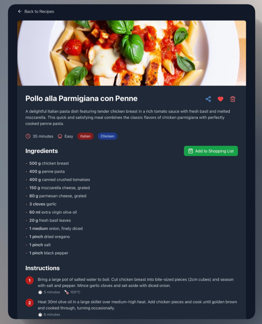 Chefly recipe_example